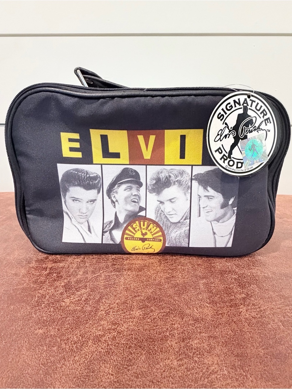 Vintage Elvis Presley Y2K Rockabilly Travelcore Toiletry Bag NWT
